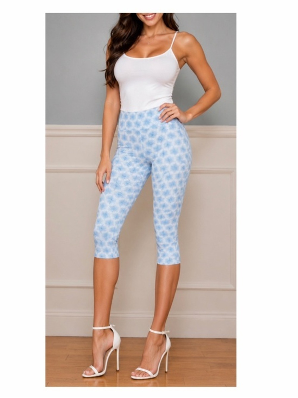 NWT Sexy Basics Capri Leggings 24 / 7 Anywhere size XL New $90